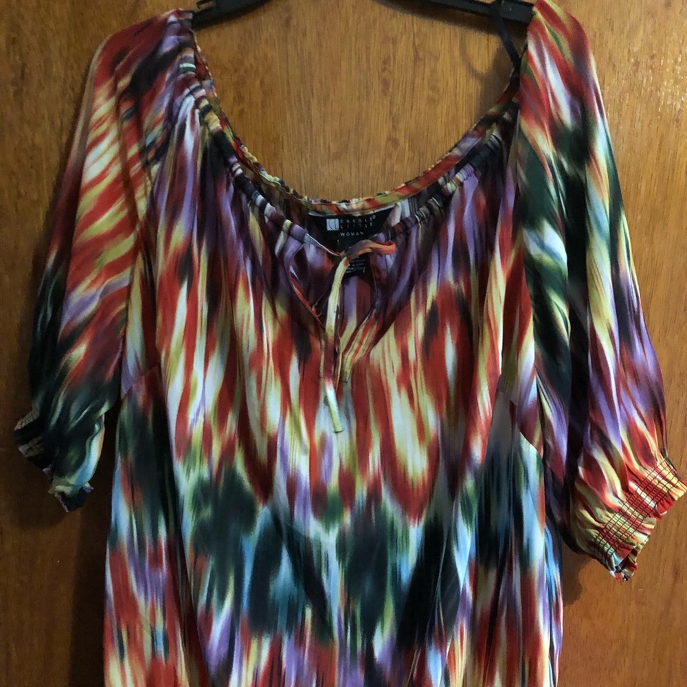 👗Chiffon multicolored blouse
